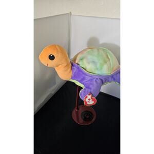 Ty Pillow Pals - Snap the Turtle - (1999, Retired) - [12 Inch Plush]